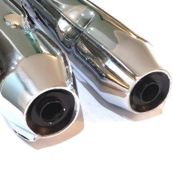 SET EXHAUST MUFFLERS