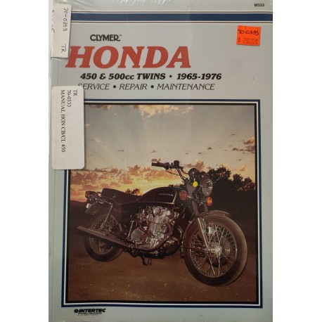 MANUALE CB450K-500T