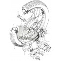 REAR WHEEL-DRIVEN      SPROCKET