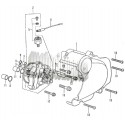 LEFT CRANKCASE      COVER - OIL PUMP