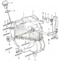 RIGHT CRANKCASE    COVER  - CLUTCH LEVER