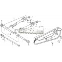 REAR FORK     @CHAIN CASE