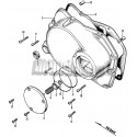 RIGHT CRANKCASE     COVER - OIL FILTER