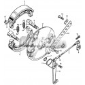 FRONT BRAKE PANEL - FRONT BRAKE SHOE