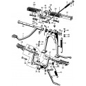 REAR BRAKE ROD     PEDAL STAND STEP