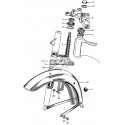 STEERING STEM-          FRONT