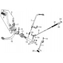 CHANGE PEDAL-BRAKE PEDAL                      -KICK STARTER ARM