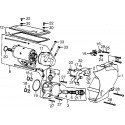 LEFT CRANKCASE                                      COVER -STARTING MOTOR-OIL PUMP