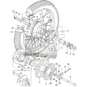 REAR WHEEL-DRIVEN     SPROCKET