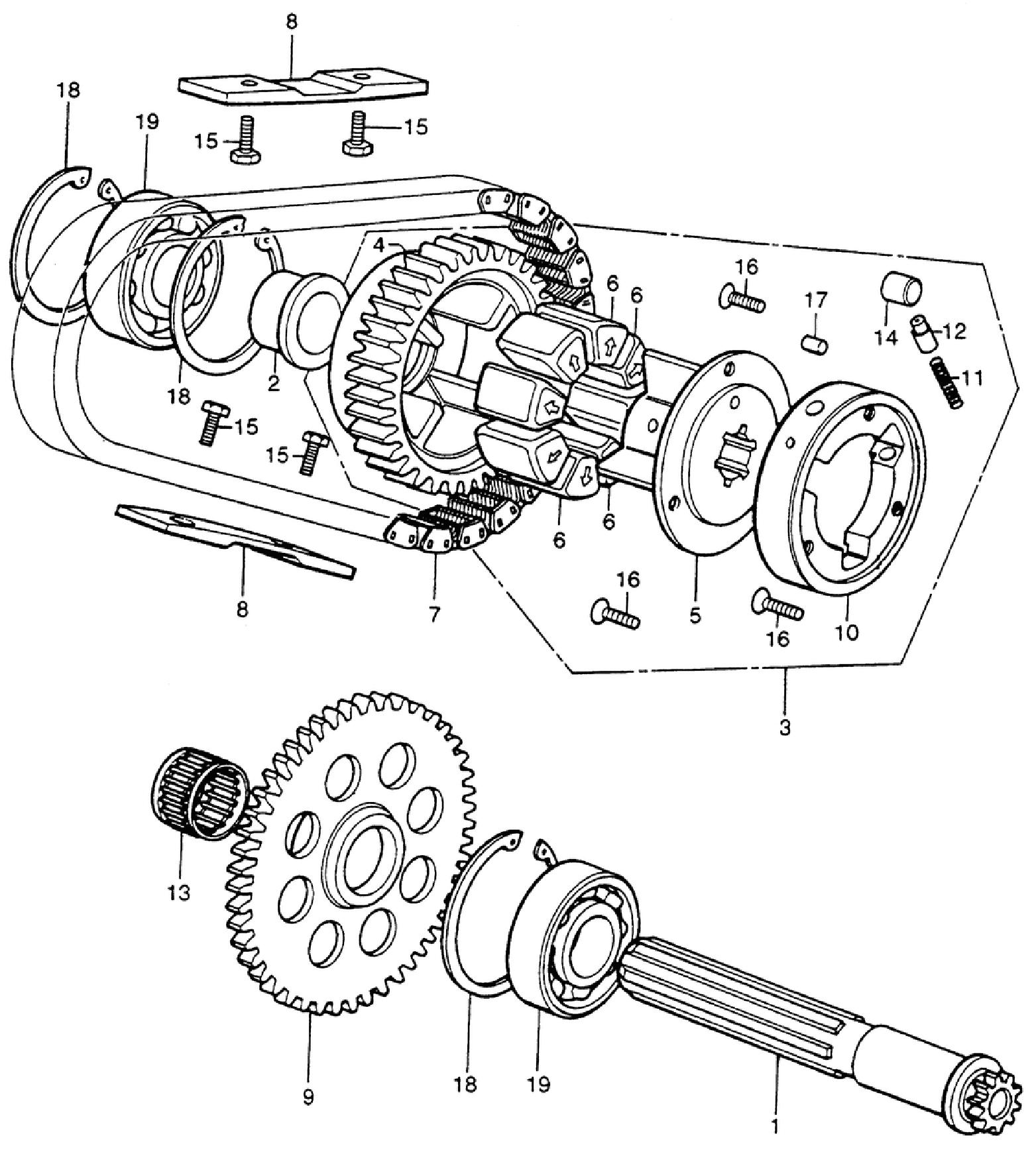 PRIMARY%20SHAFT@PRIMARY%20CHAIN-001-001_